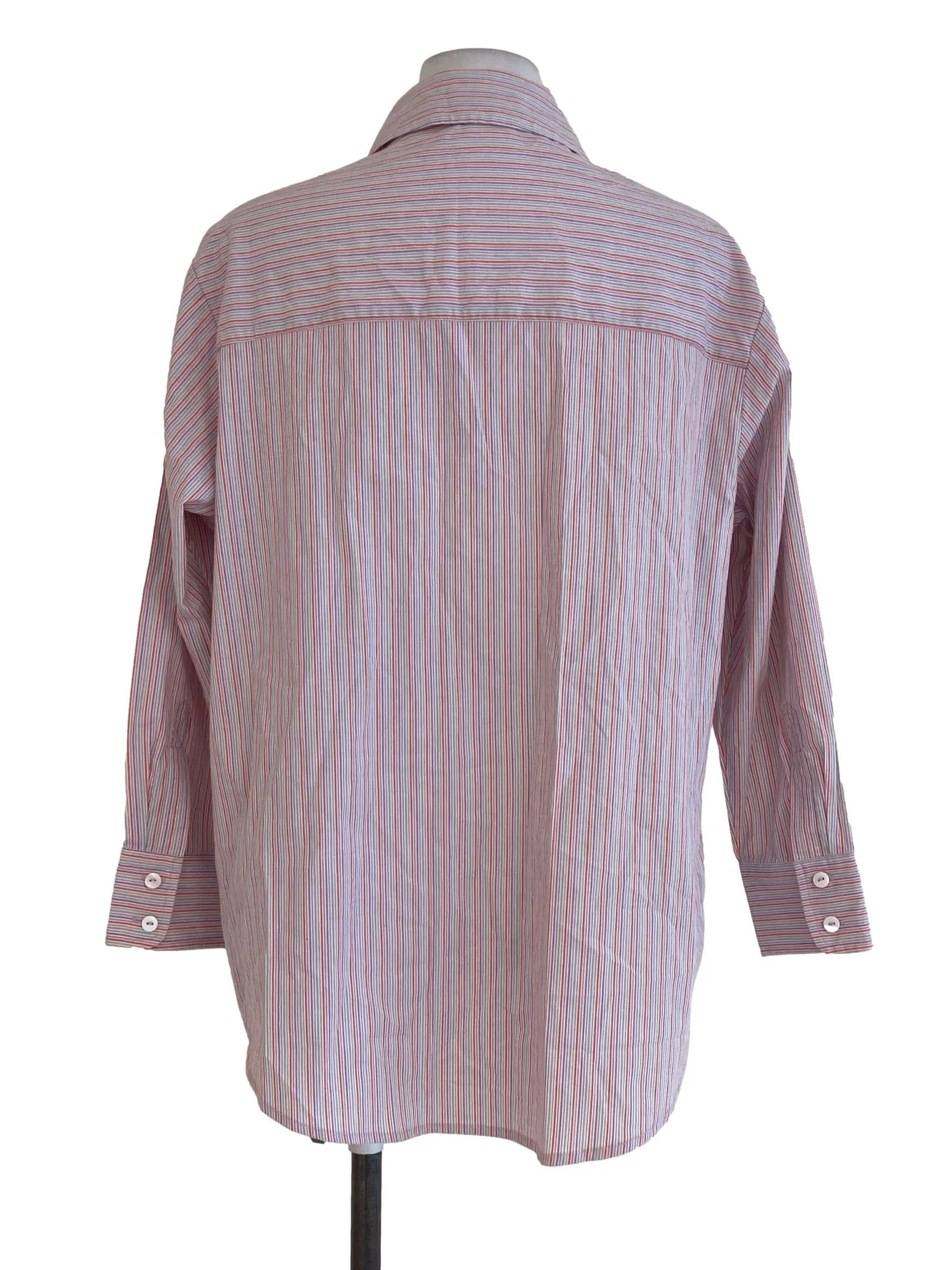 Purple Striped Blouse LB
