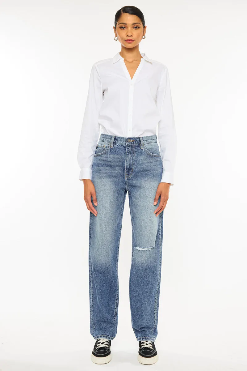 Quincy High Rise Dad Jeans