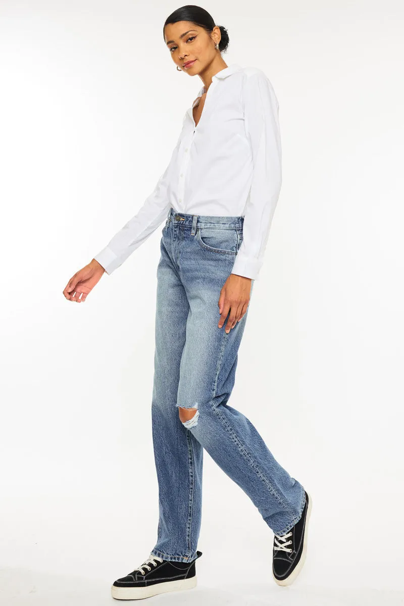 Quincy High Rise Dad Jeans