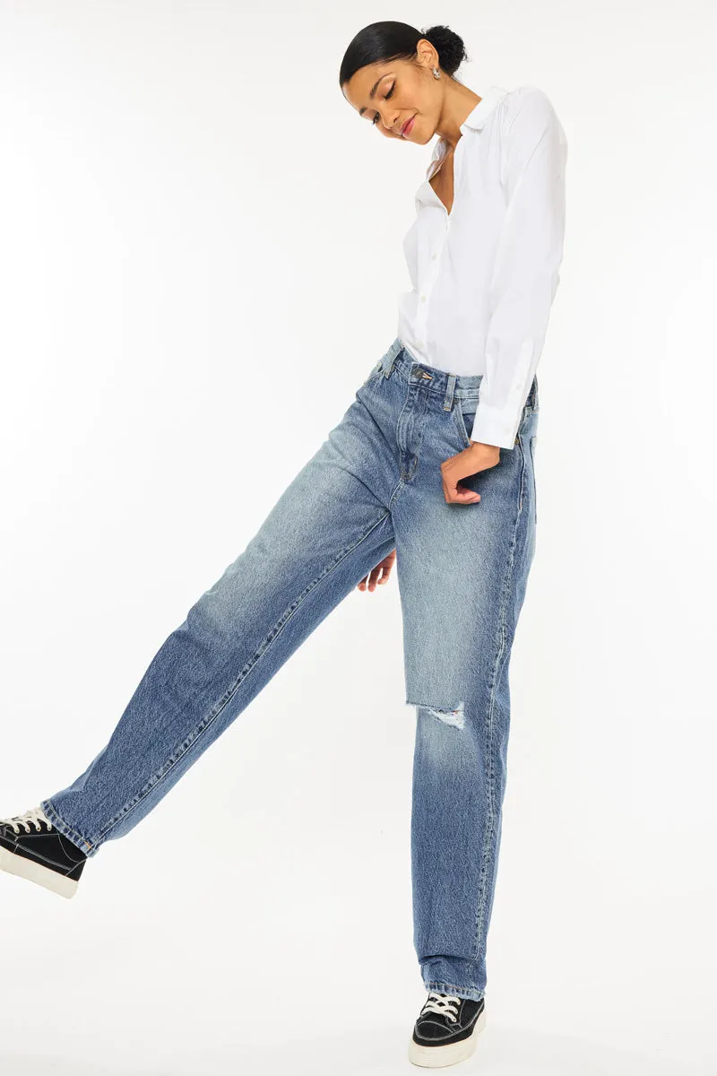 Quincy High Rise Dad Jeans
