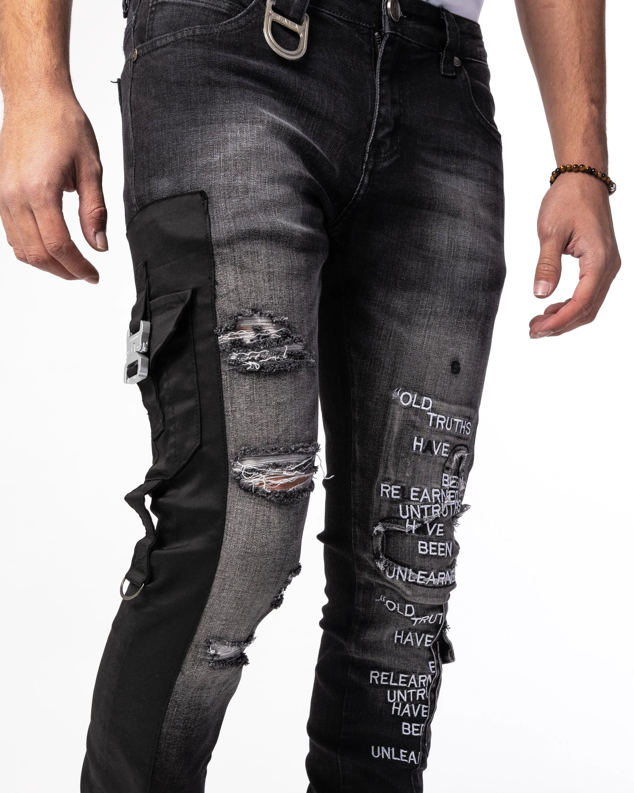"CAPONE" Washed Black