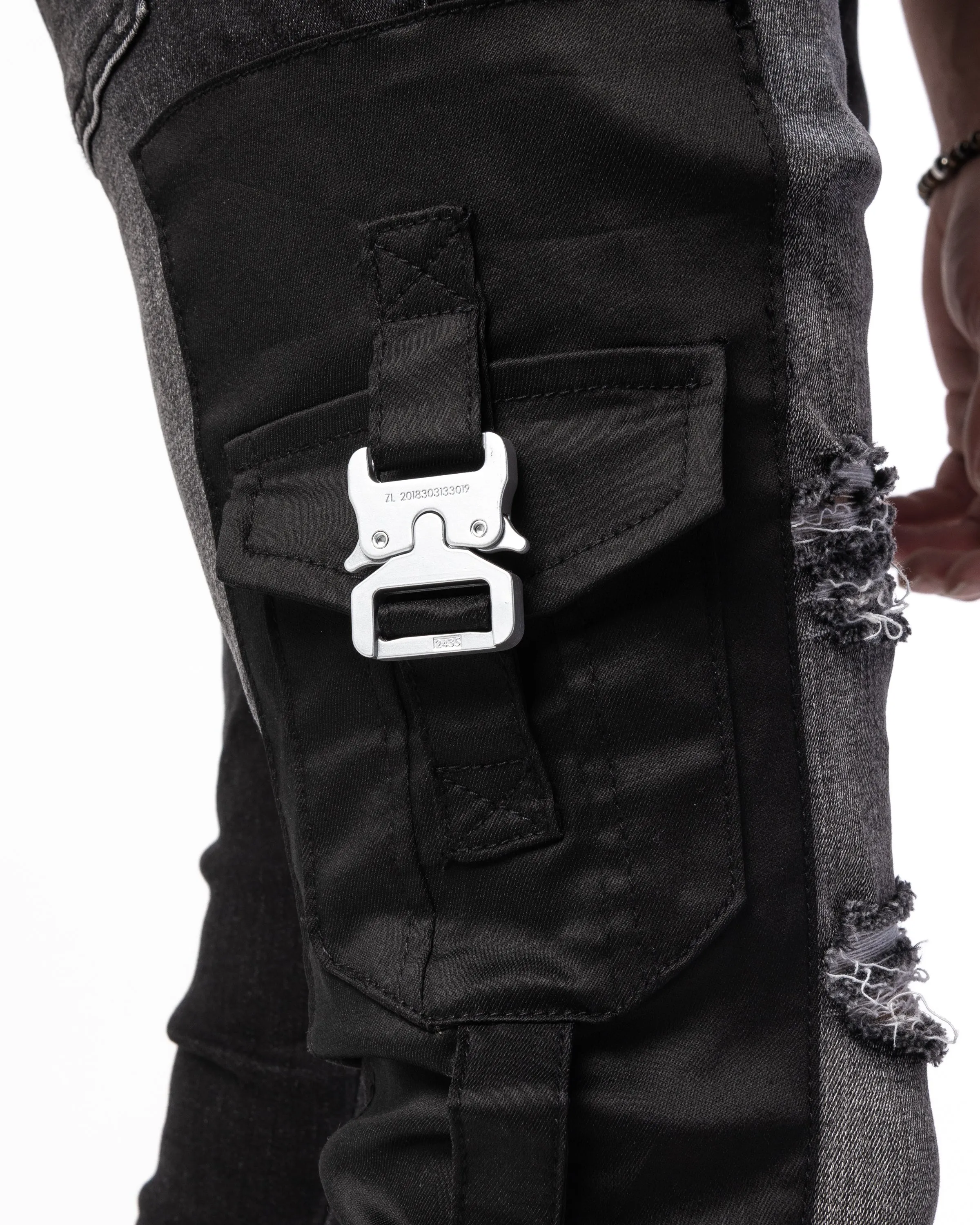 "CAPONE" Washed Black