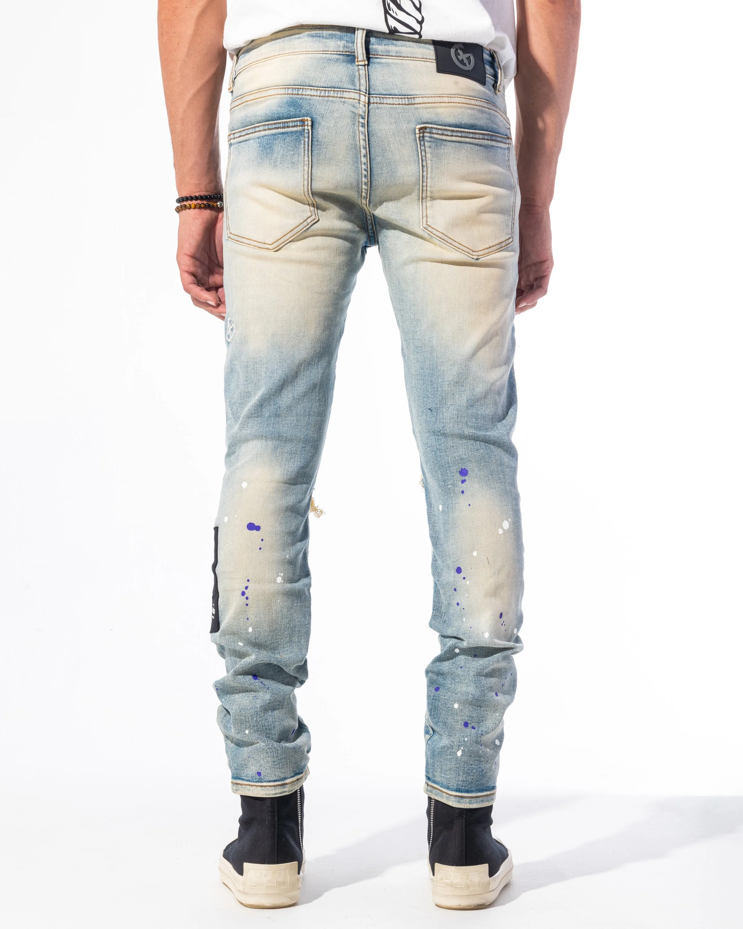 "RESISTANCE" DENIM (PURPLE)