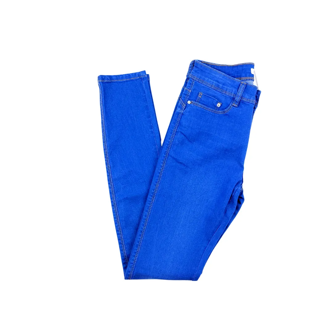 RE: SKINNY JEANS BRIGHT BLUE