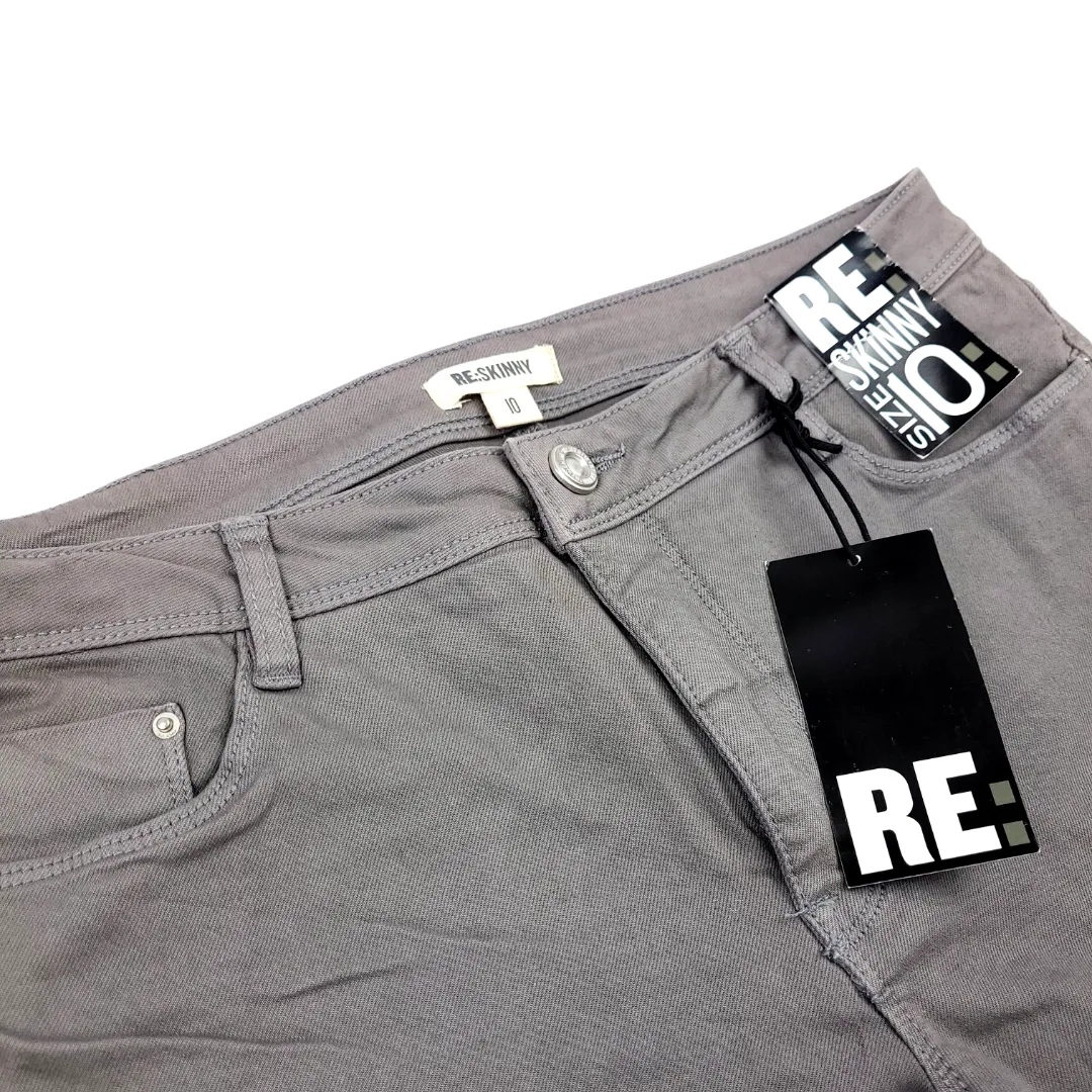 RE: SKINNY JEANS GREY COLOUR