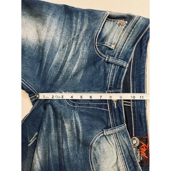 Red Label‎ London By Rose Royce Women’s Denim Jeans Size 11/12 (34x32 Measured)