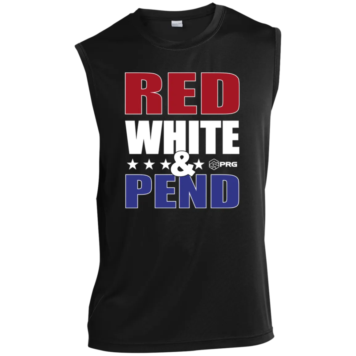 Red White & Pend - Sleeveless Shirt