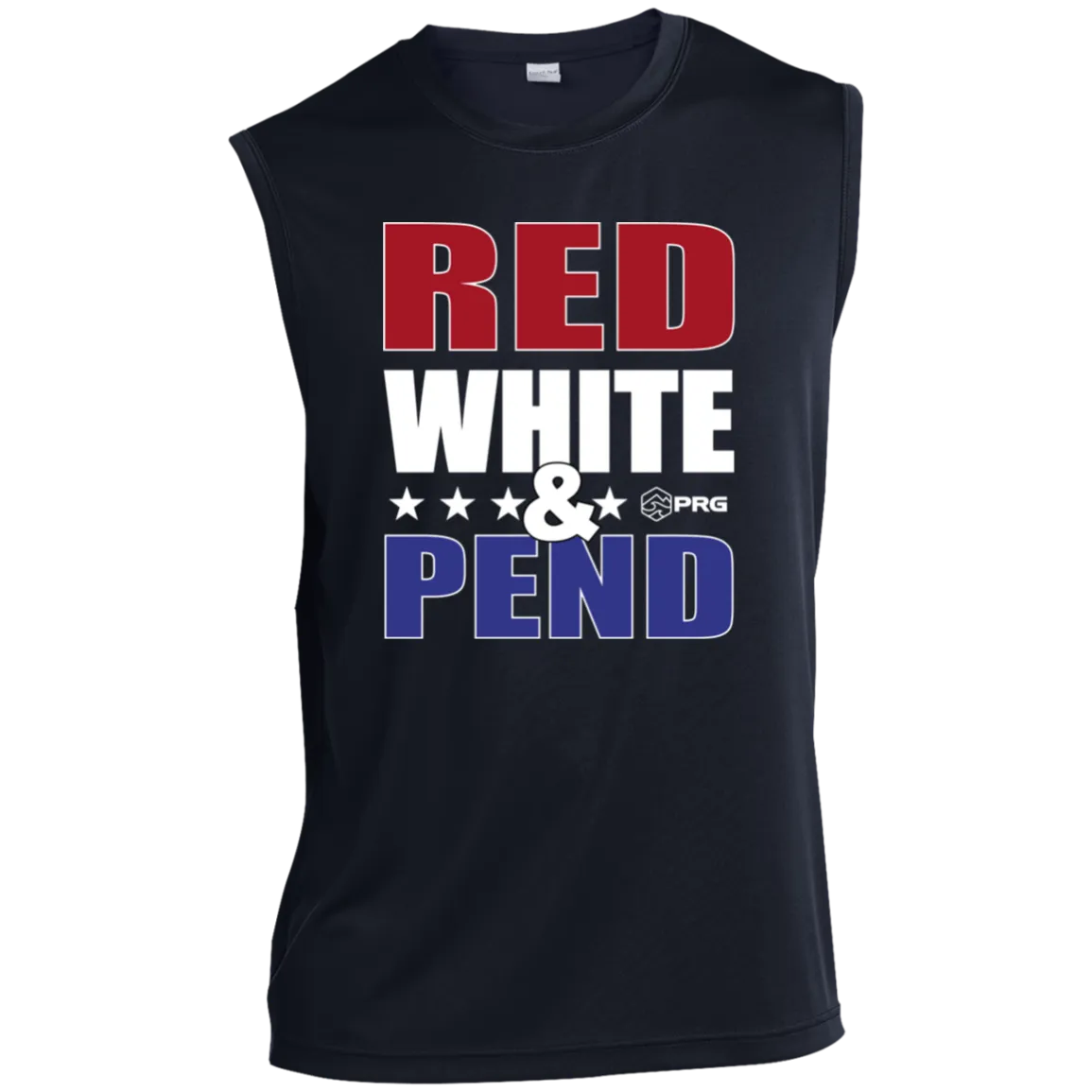 Red White & Pend - Sleeveless Shirt
