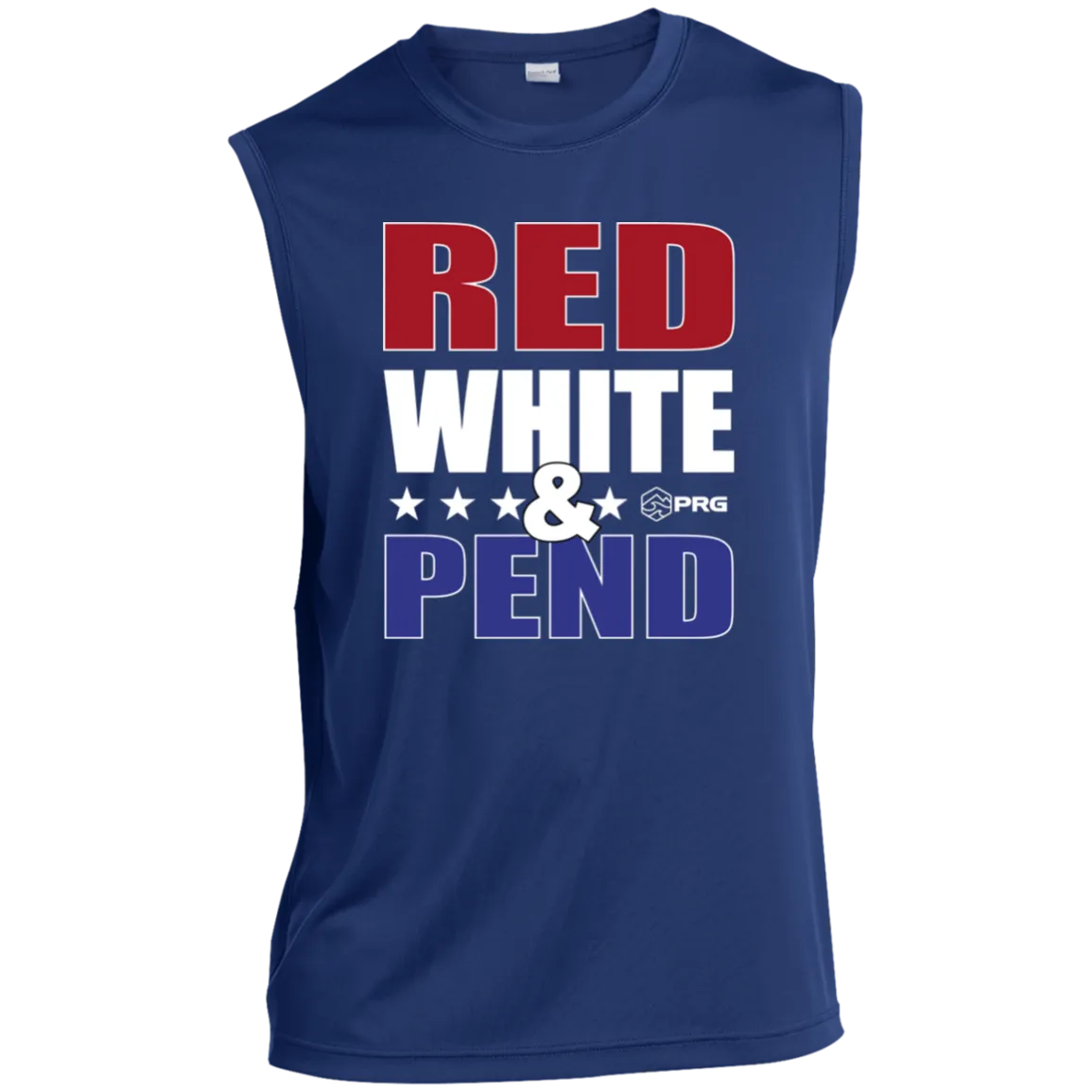Red White & Pend - Sleeveless Shirt