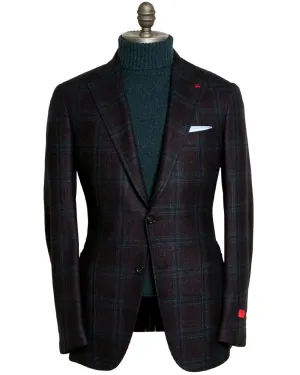 Rust and Blue Windowpane Sportcoat