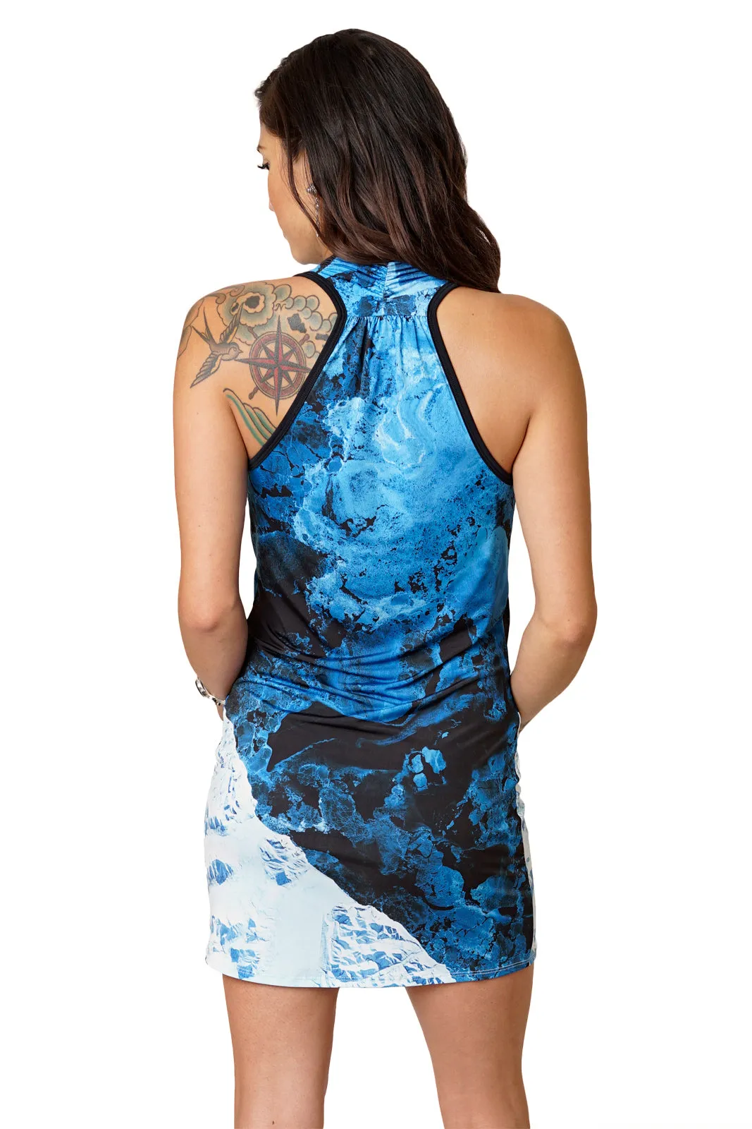 Sleeveless Cowl Neck Dress-Nature Clothing-Nature Lovers-Kamchatka