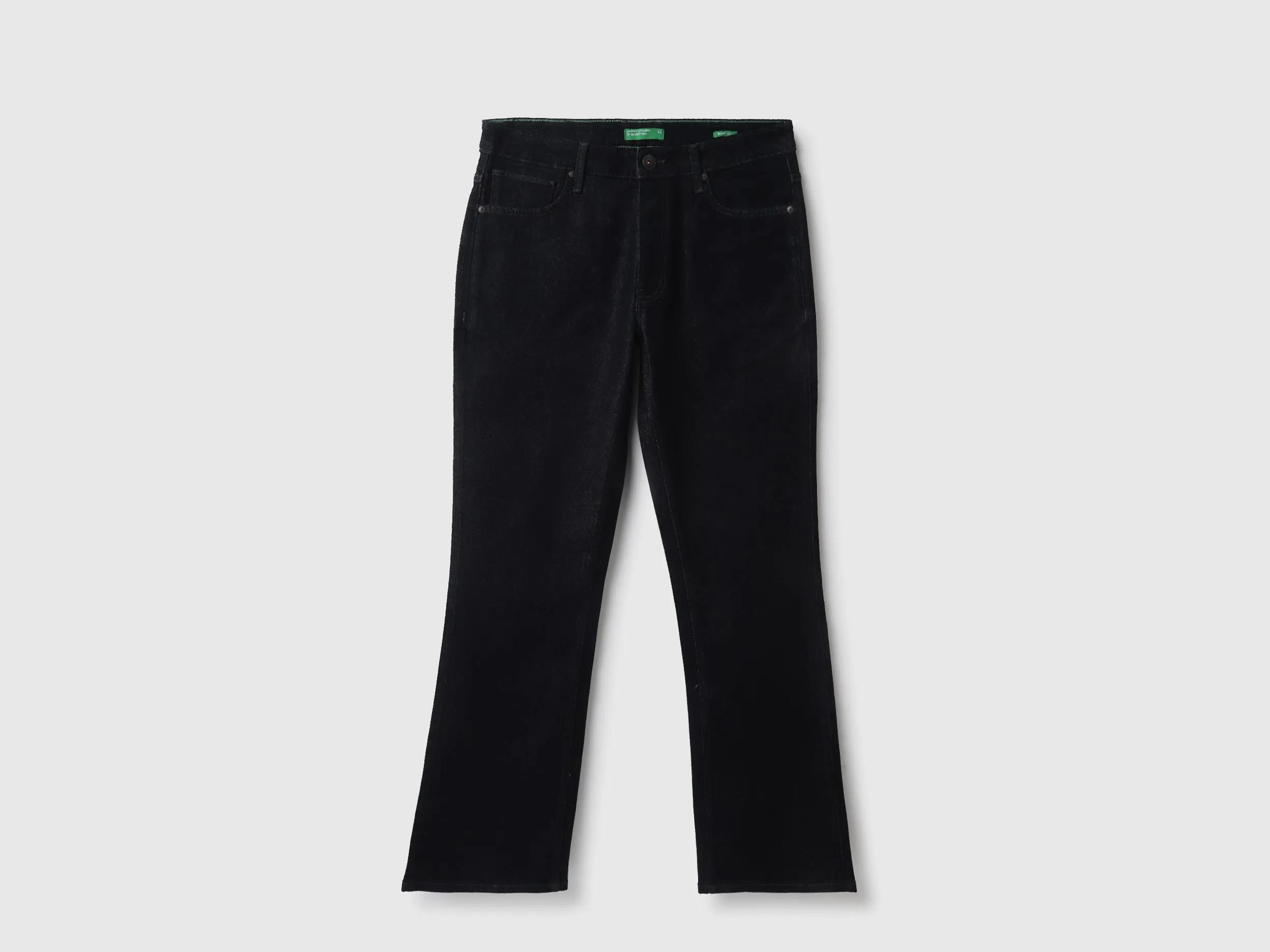 Solid Bootcut Fit Jeans