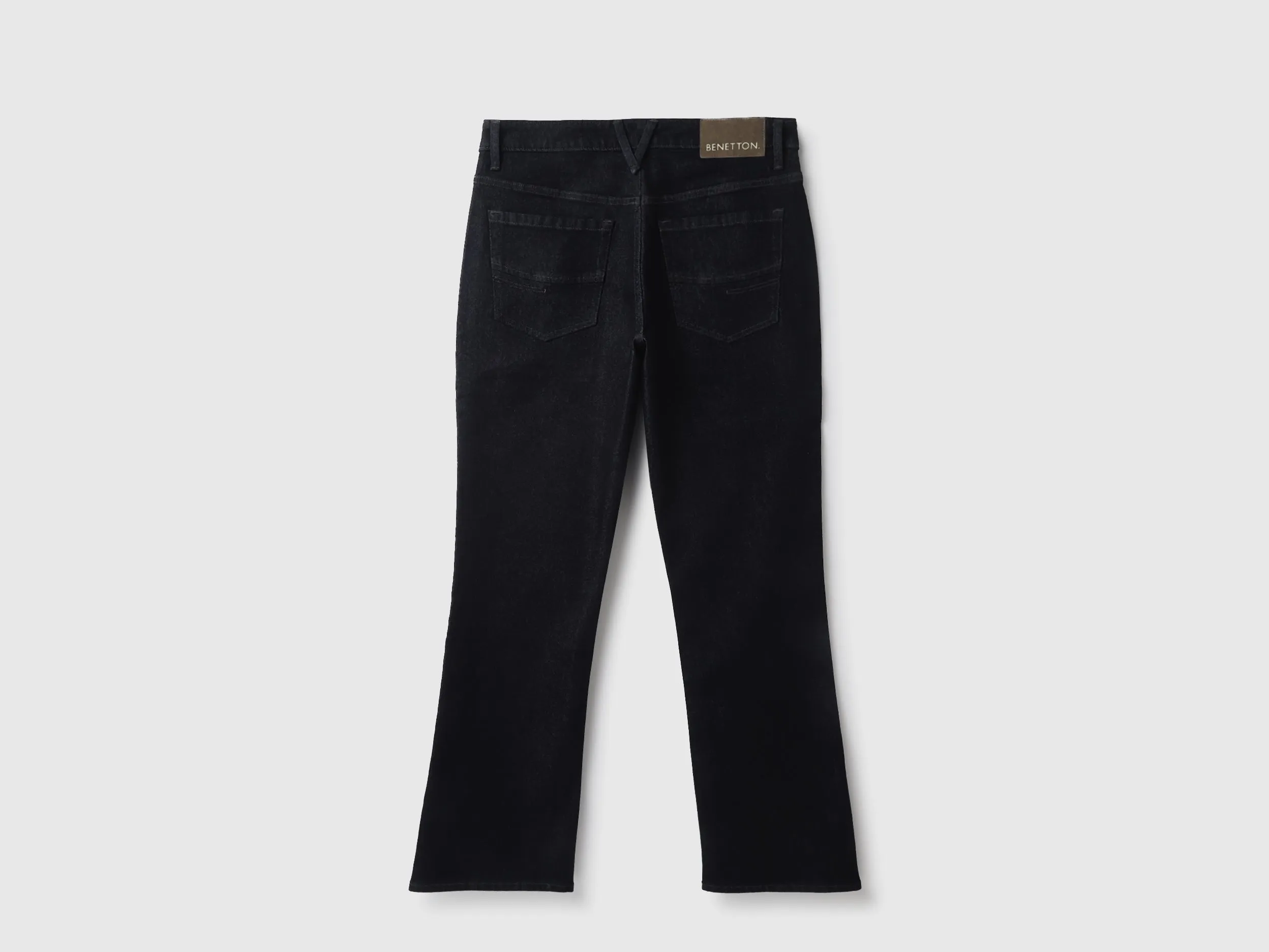 Solid Bootcut Fit Jeans
