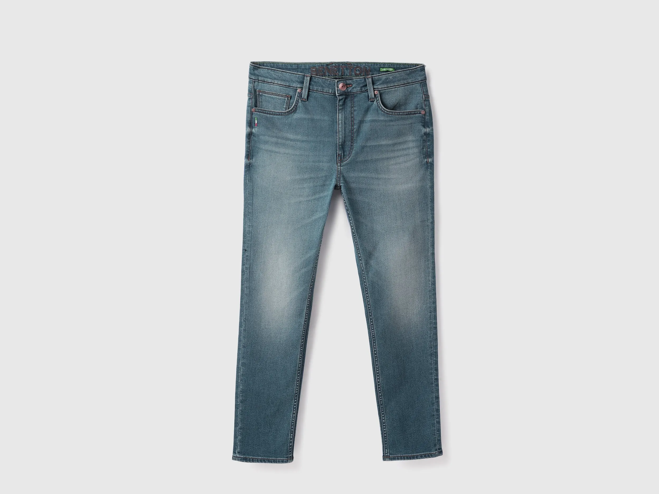 Solid Low Crotch Fit Jeans