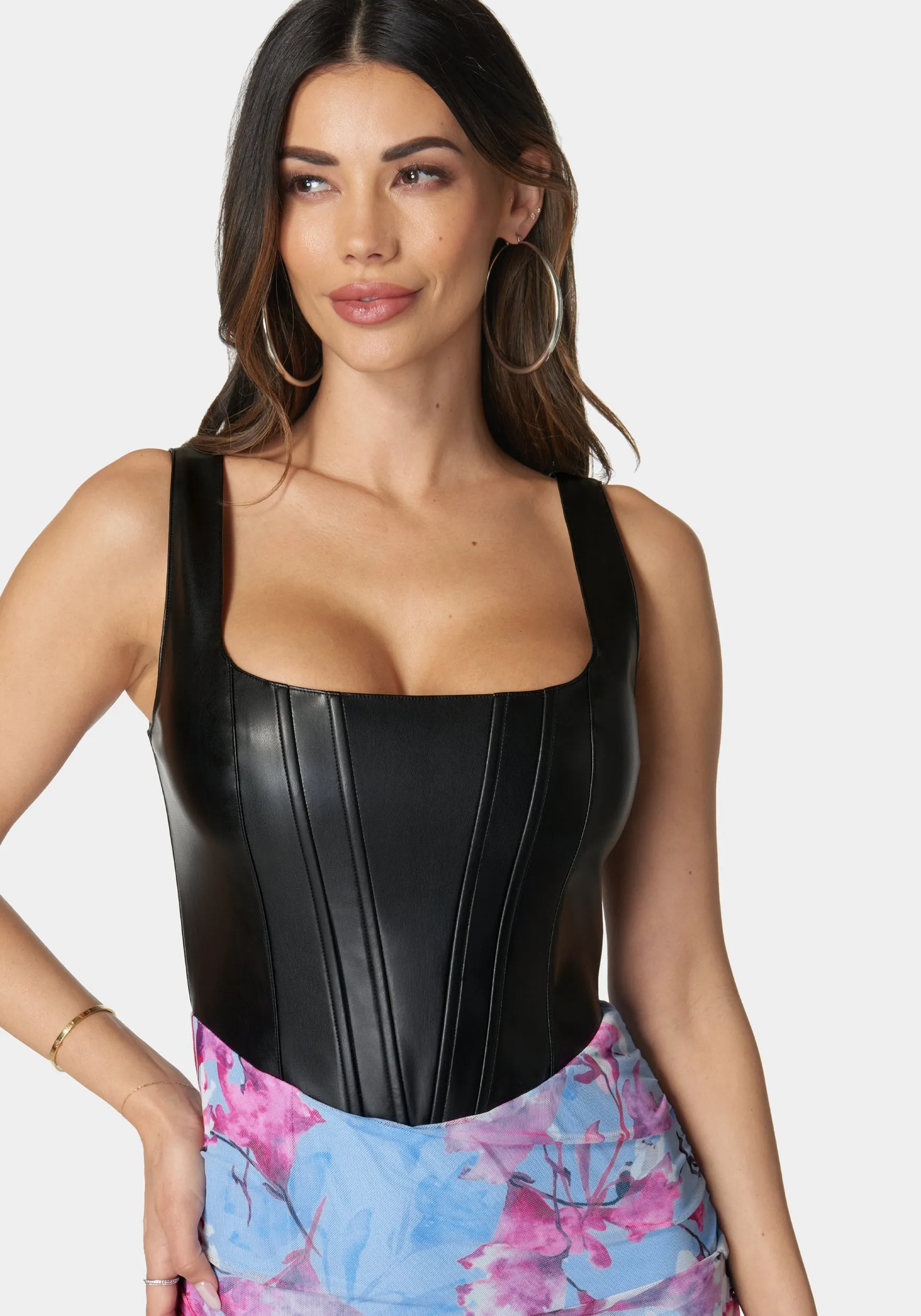 Square Neck Corset Dress