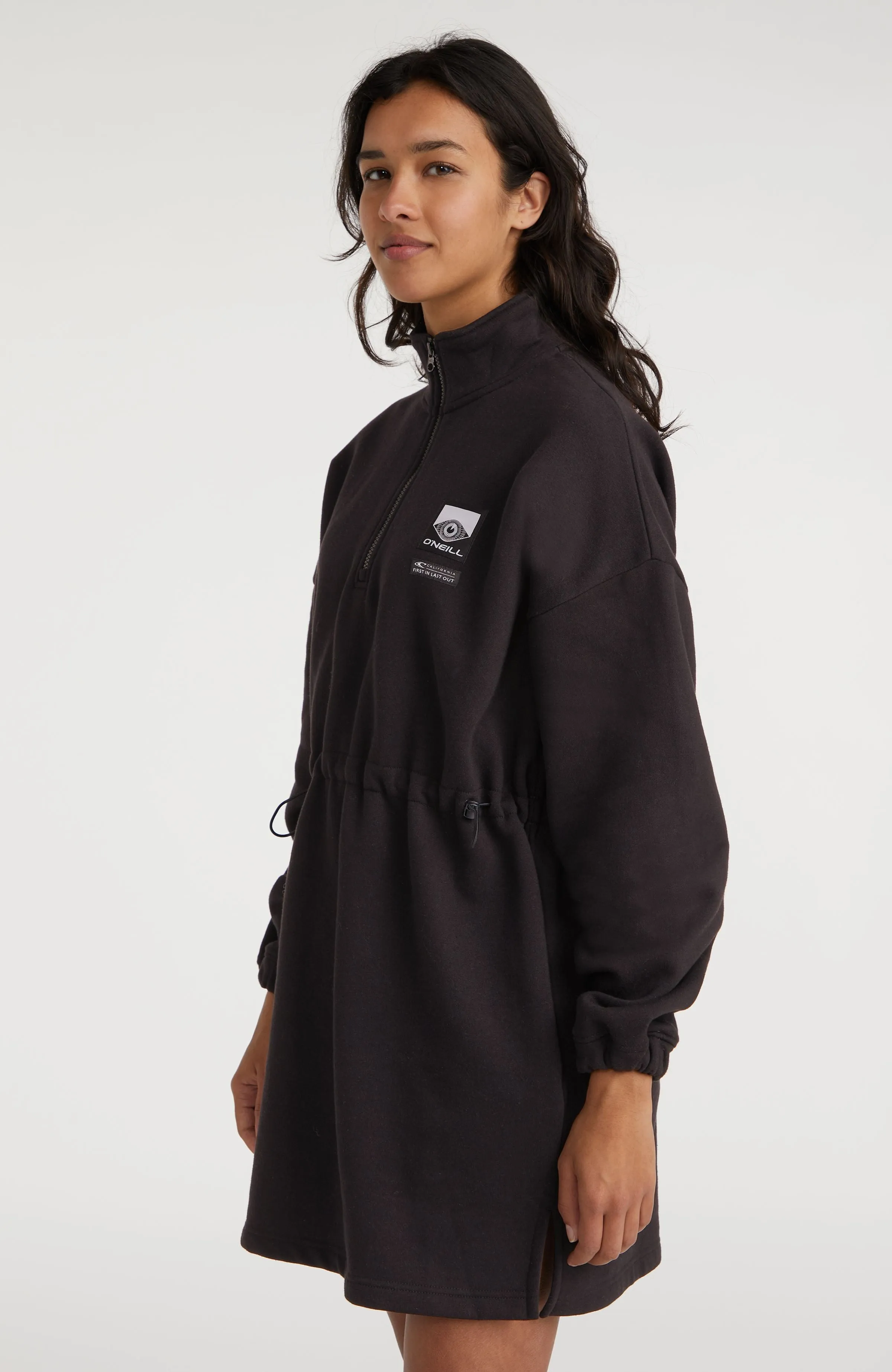 Surf Heroes Sweat Dress | Black Out