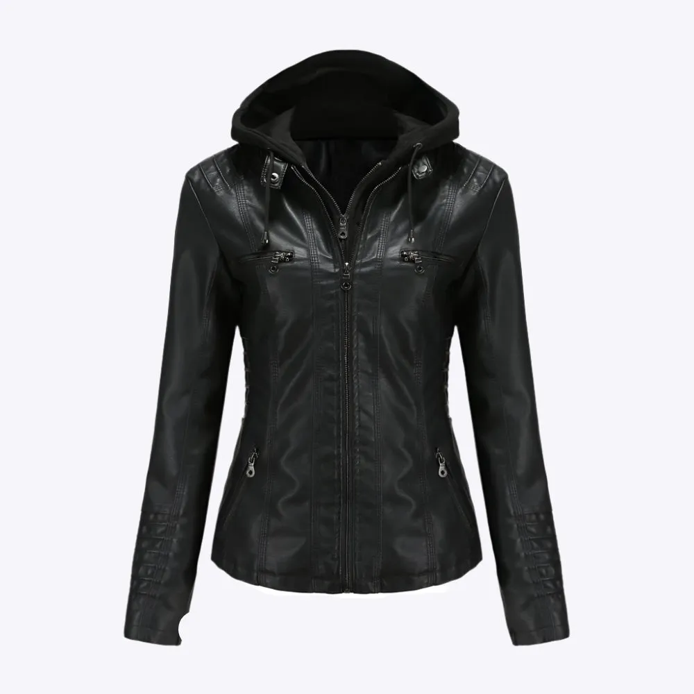 Thandie - High Quality Woman's Biker Jacket