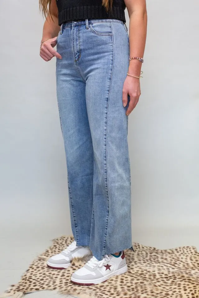 Two Tone Denim Jeans