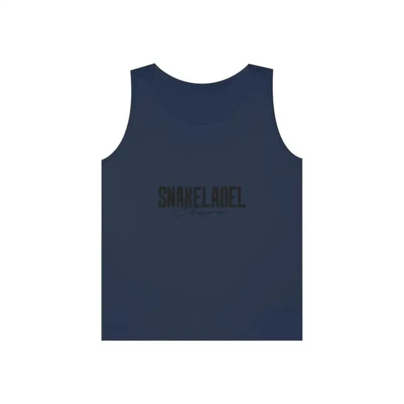 UNISEX HEAVY COTTON SNAKE TANK TOP: 100% Cotton, Classic Fit, Tear Away Label