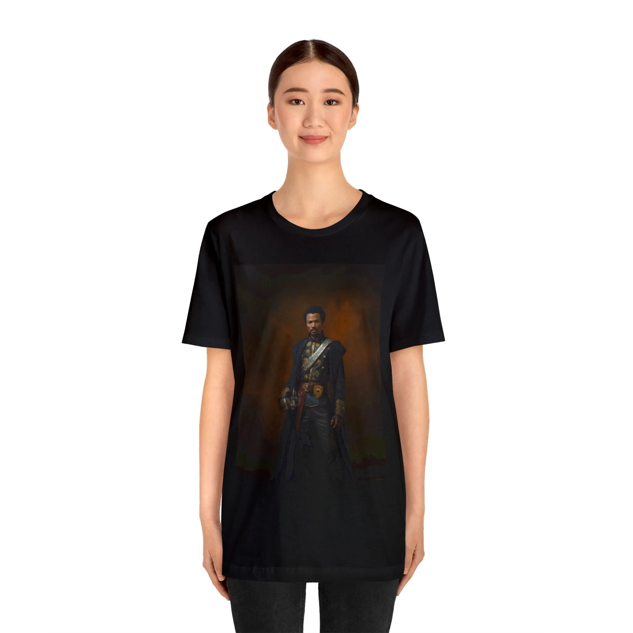 Unisex Jersey Short Sleeve Tee - Lando CalrissianGothic