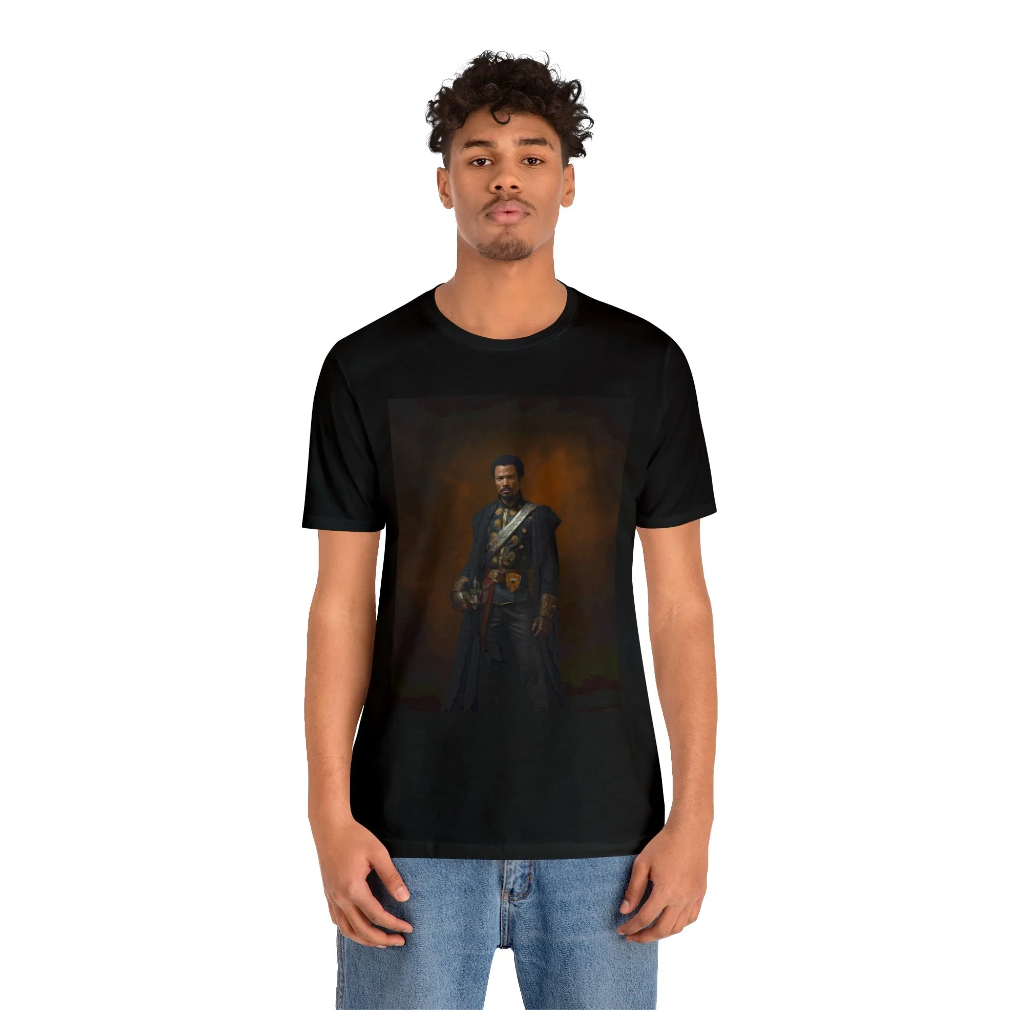 Unisex Jersey Short Sleeve Tee - Lando CalrissianGothic