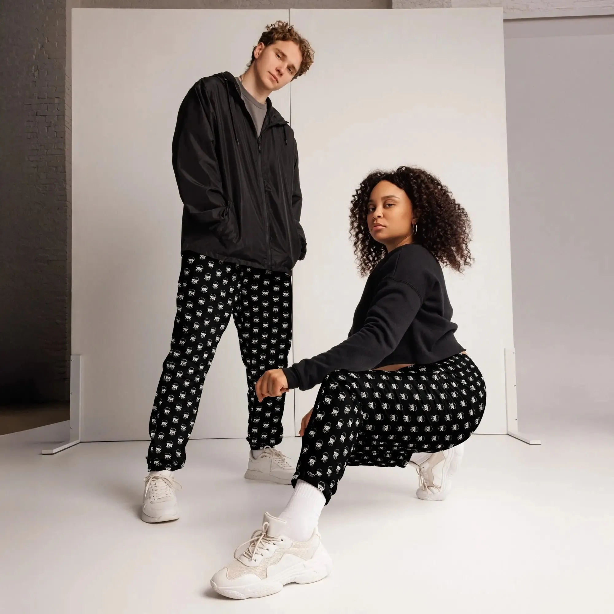 Unisex track pants - Jellyfish Invaders
