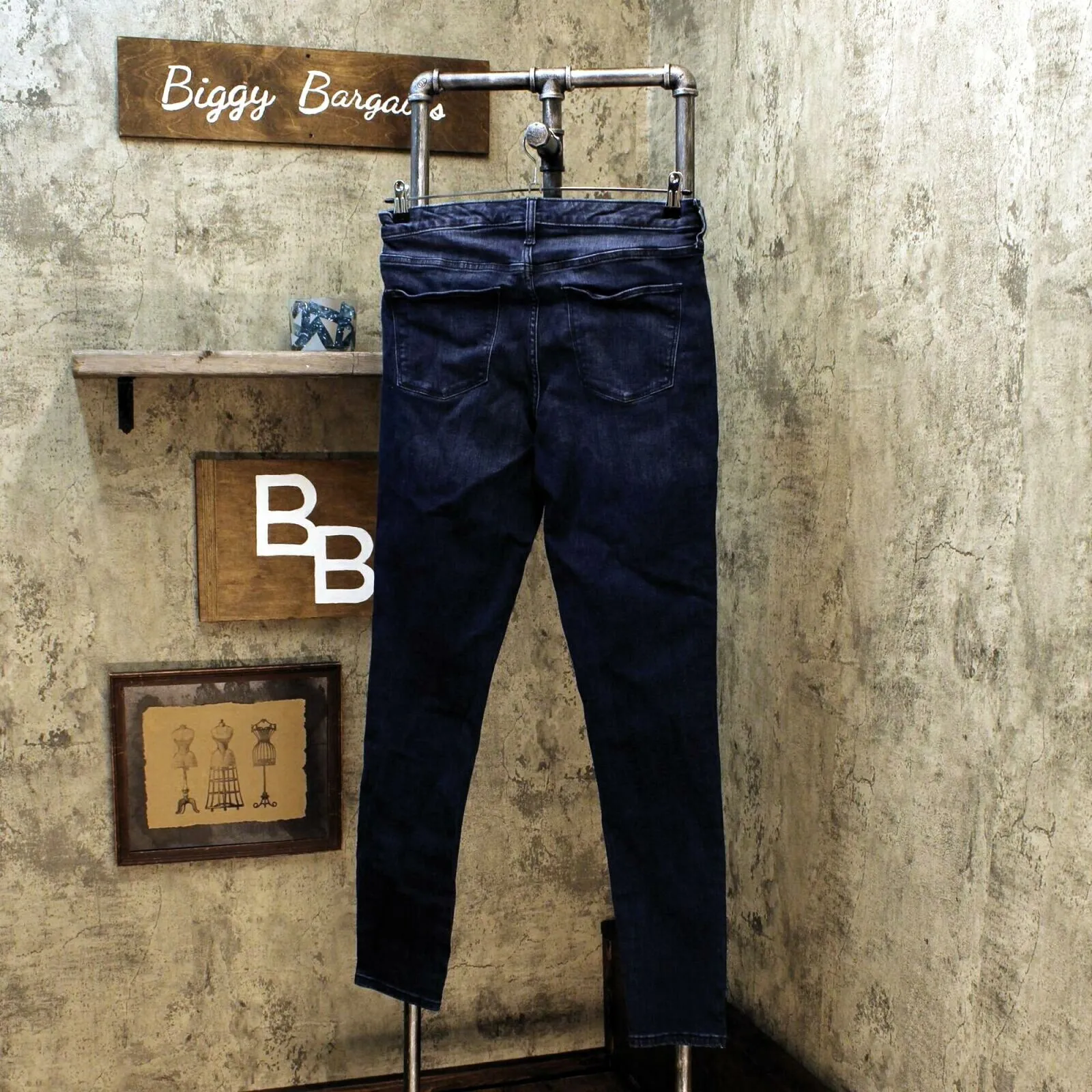 Universal Thread Women's High Rise Skinny Jeans Blue 14 Long