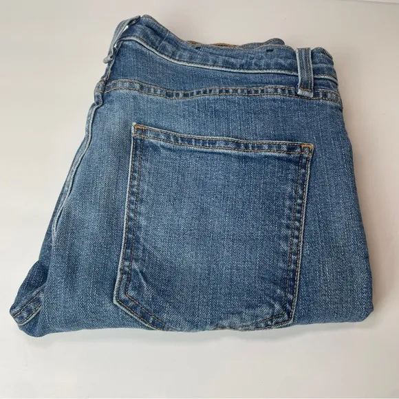 Veronica Beard Jeans Ines 10.75” Girlfriend Frayed Hem SZ 29