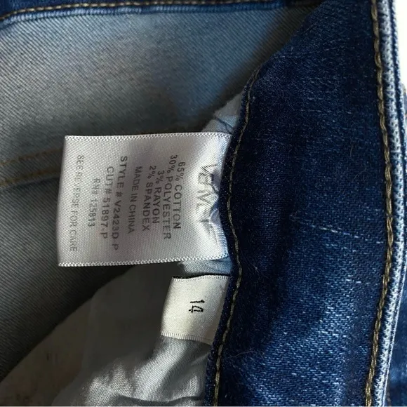 VERVET Medium Wash denim jeans Womens size 14