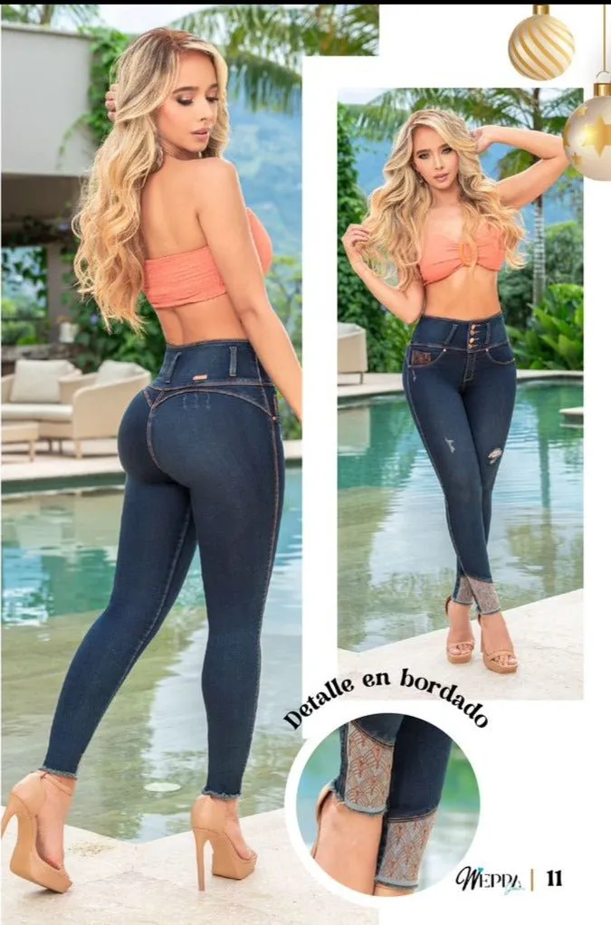 W-231 100% Authentic Colombian Push Up Jeans