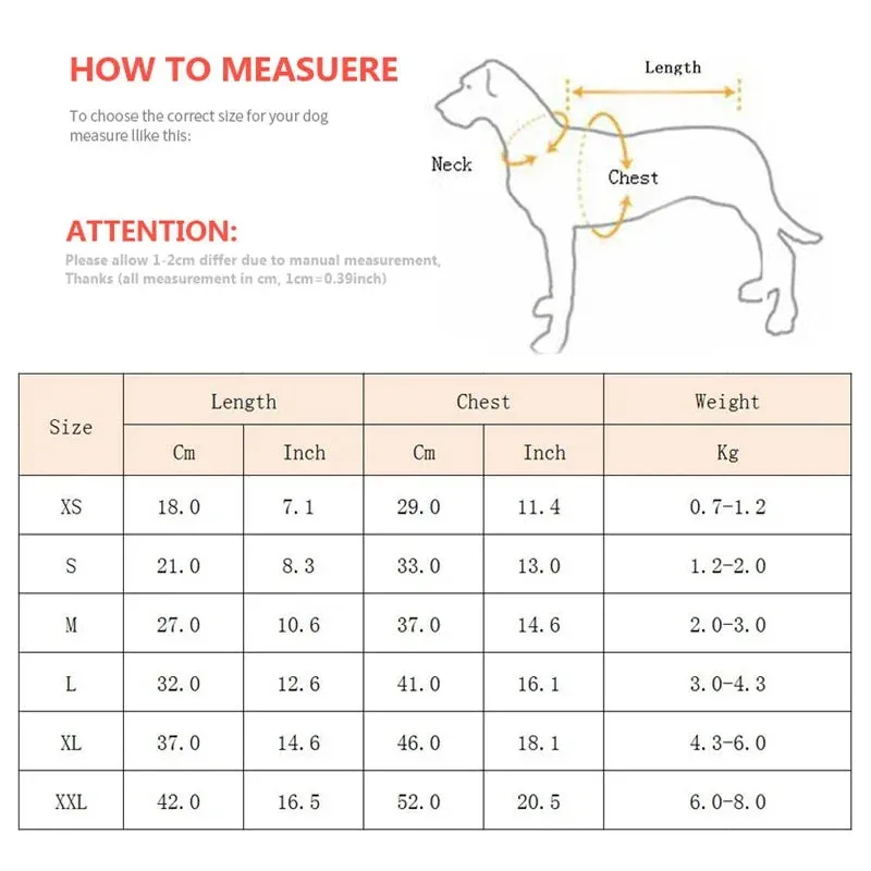 Warm Spring Puppy Dog Cat Jumpsuits High Quality and Low Price Pet Clothes for Small Dogs Chihuahua Yorkshire Pets Coat Clothing