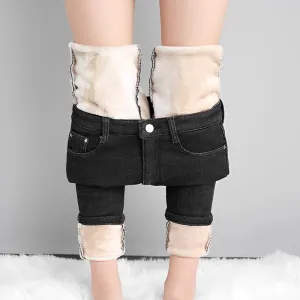 Warme Jeans für Frauen