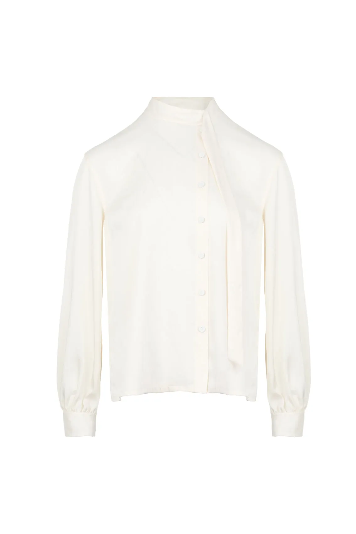 WHITE TIE SHIRT