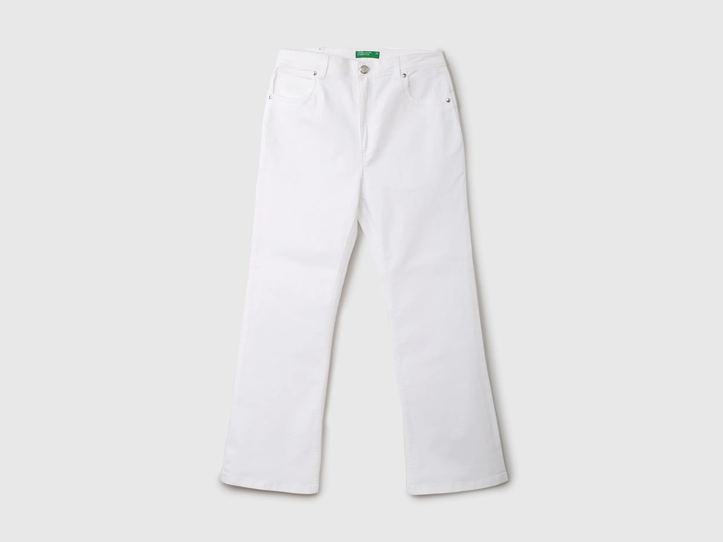 Women Solid Flared Leg Jeans