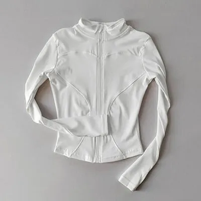 Women's Long Sleeve Zip-up Activewear Jacket