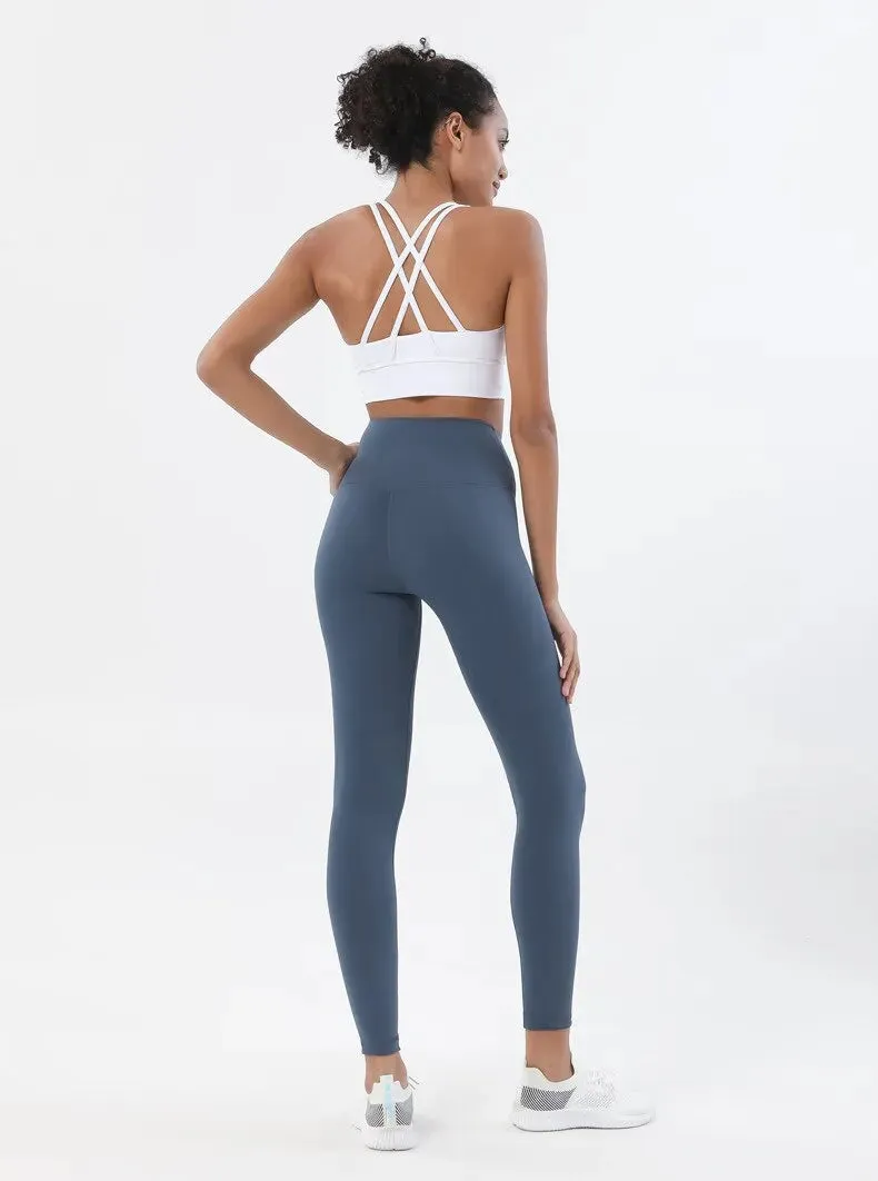Women's Race Back Fitness Yoga Bra - Sexy Breathable Gym Underwear