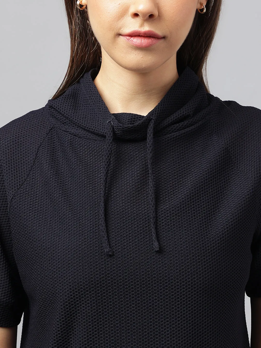 Women's self design sweat top