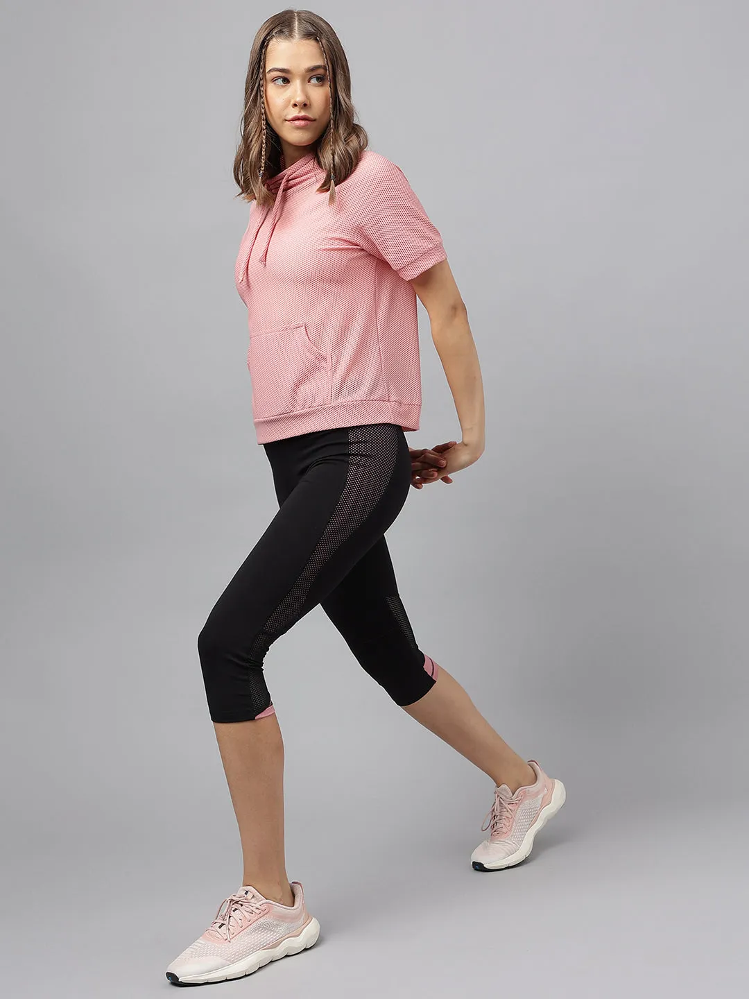 Women's self design sweat top