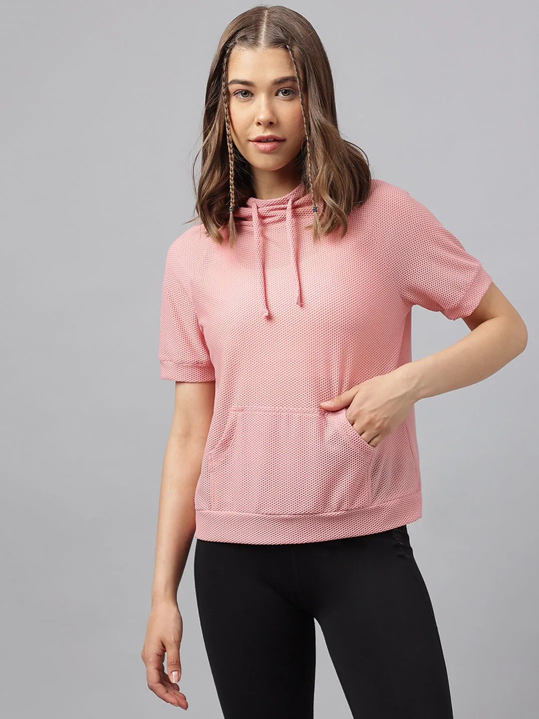 Women's self design sweat top