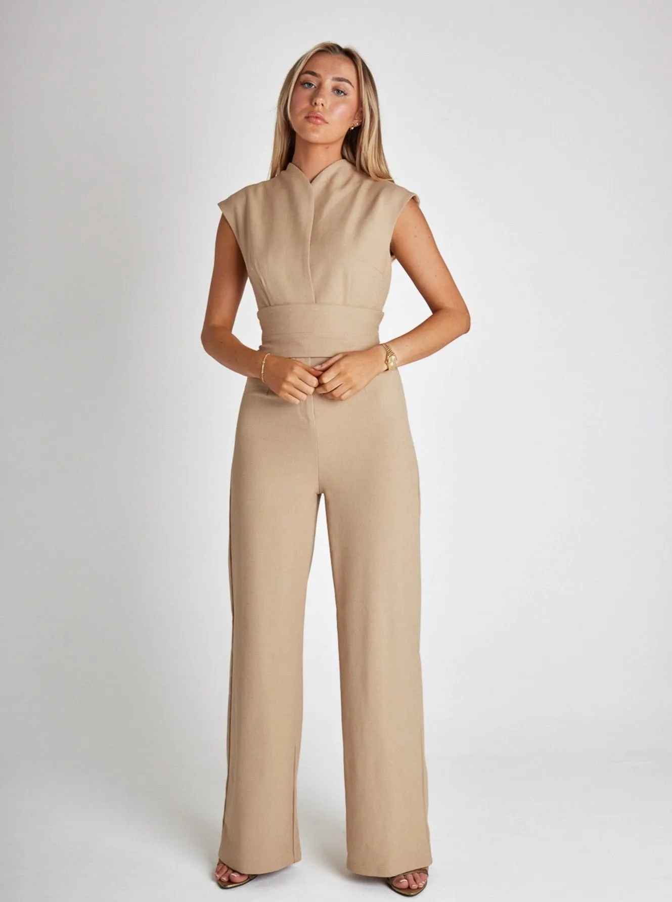 🔥Women's Sleeveless Wide-Leg Jumpsuit-BUY 2 FREE SHIPPING💕