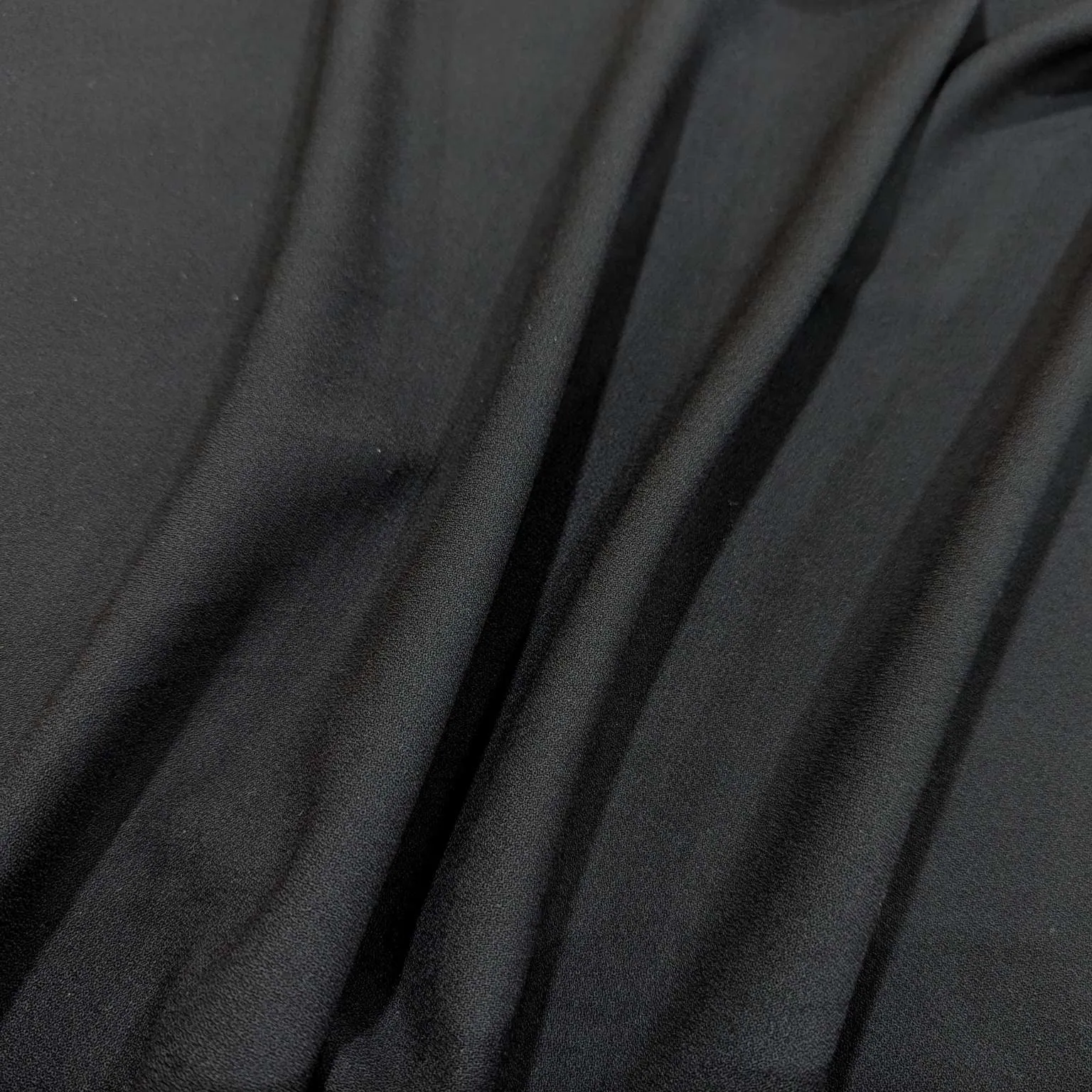 Wool, Black Crepe
