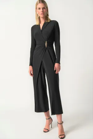 Wrap Culotte Jumpsuit